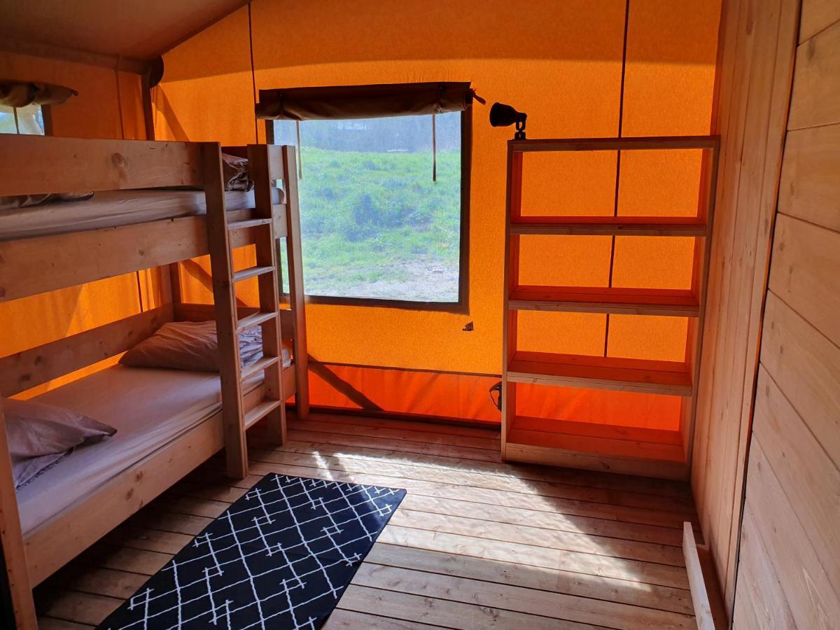 Luxury Safari Tents At Moulin Du Pommier Glamping & Camping Saulgond Kültér fotó
