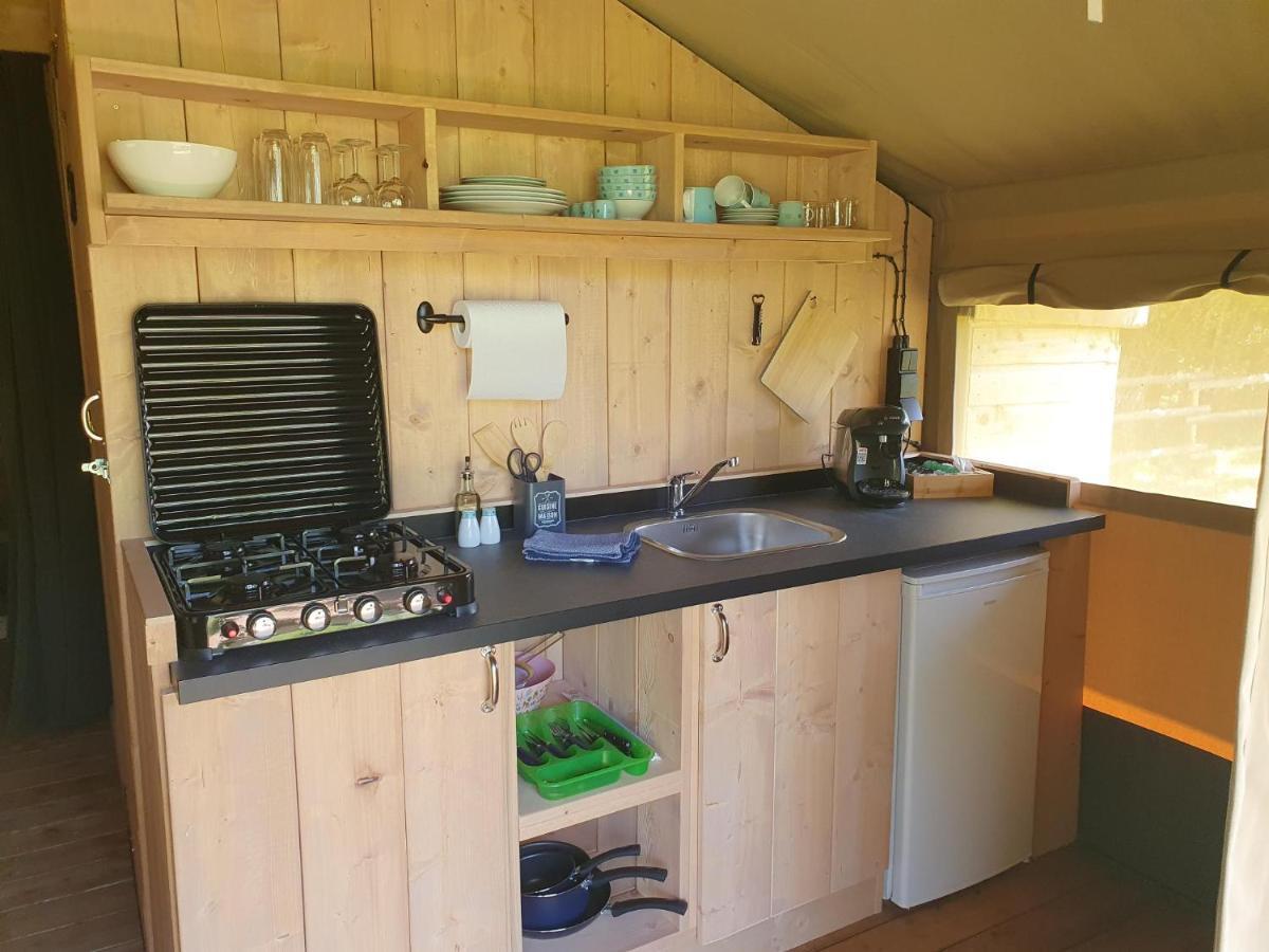 Luxury Safari Tents At Moulin Du Pommier Glamping & Camping Saulgond Kültér fotó