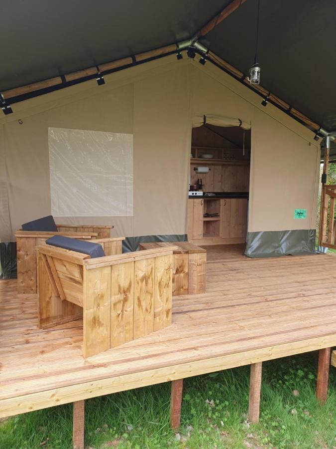 Luxury Safari Tents At Moulin Du Pommier Glamping & Camping Saulgond Kültér fotó