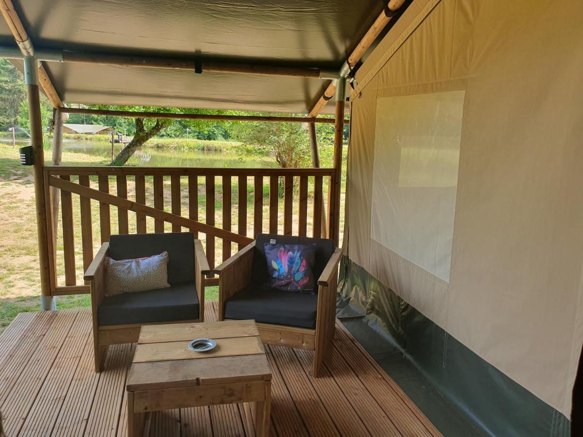 Luxury Safari Tents At Moulin Du Pommier Glamping & Camping Saulgond Kültér fotó