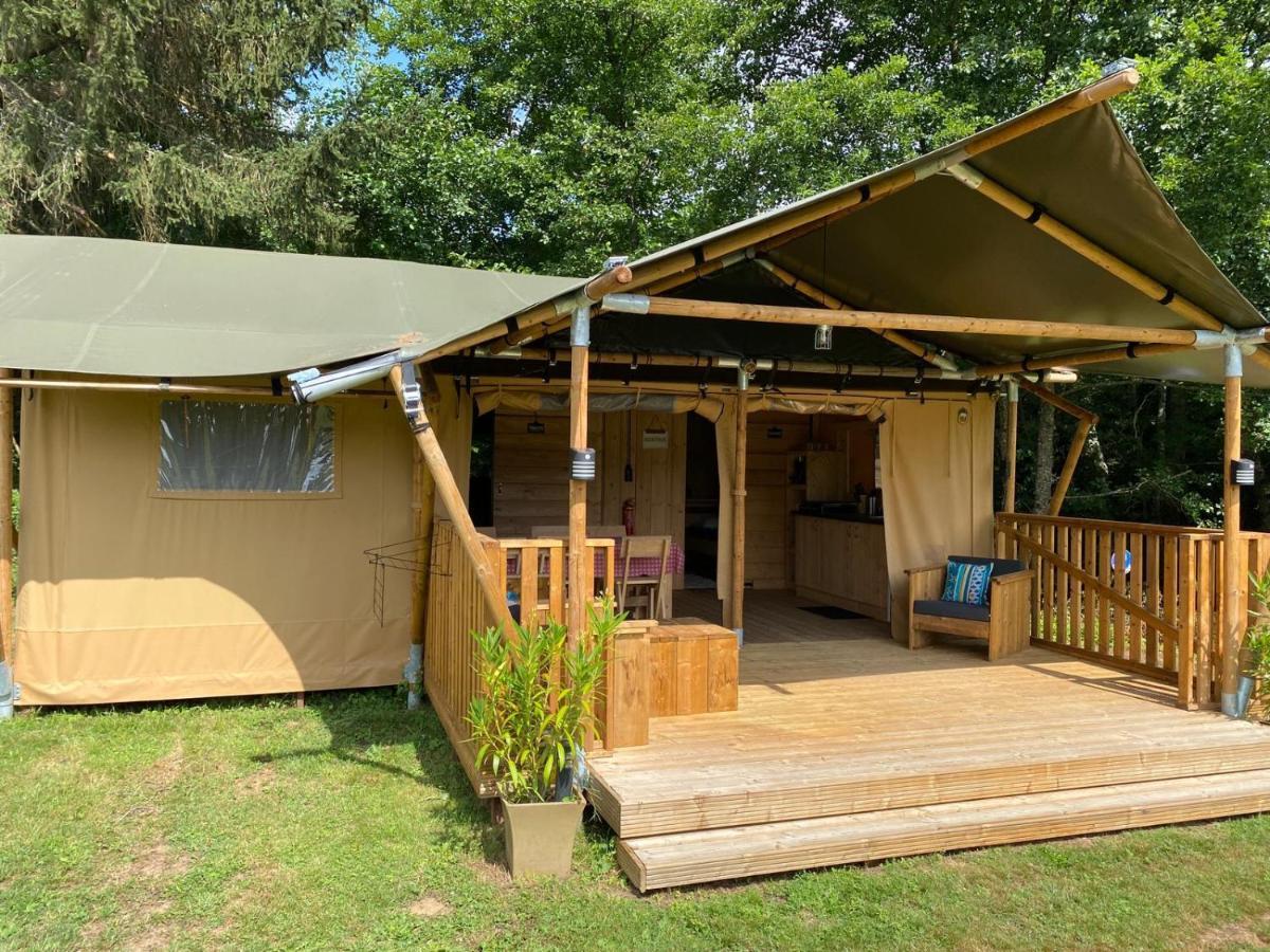 Luxury Safari Tents At Moulin Du Pommier Glamping & Camping Saulgond Kültér fotó